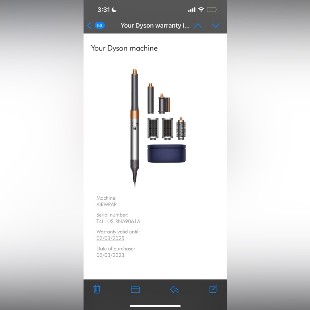 Dyson - Airwrap multi-styler Complete Long - Nickel/Copper